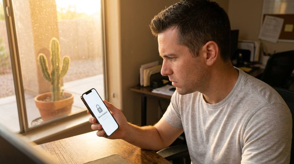 Phoenix professional dealing with phone lockout